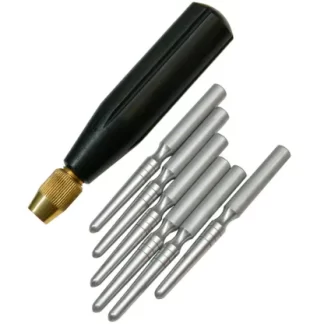 6 Removable Mandrel Pins and Matching Handle