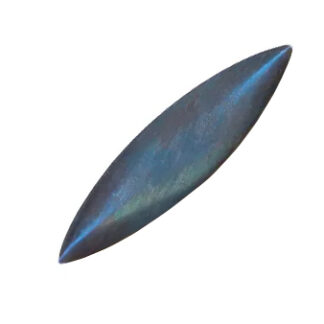 Bellied Blued Steel Oboe Plaque