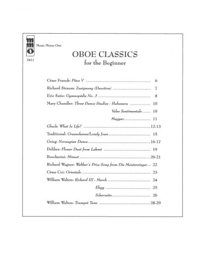 Music Minus One: Oboe Classics for Beginners - Image 2
