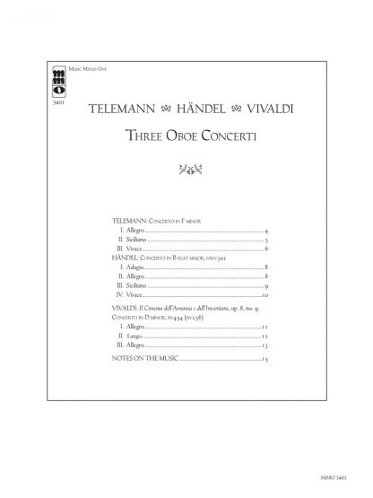 Music Minus One: Handel, Telemann, Vivaldi - Image 3