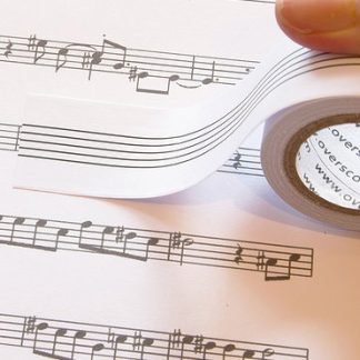 Removable Manuscript Tape by Overscore