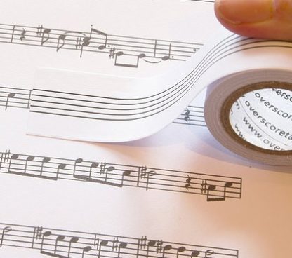 Removable Manuscript Tape by Overscore
