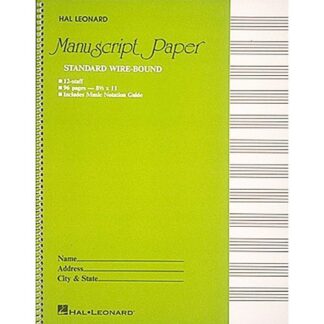 Spiral Bound Manuscript Book