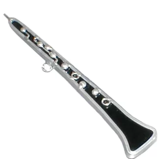 Hand Leaded Stained Glass Oboe