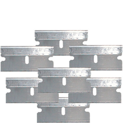 Triple Facet Carbon Steel Razor Blades - Set of 10
