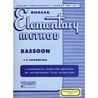 Rubank Elementary Bassoon Method