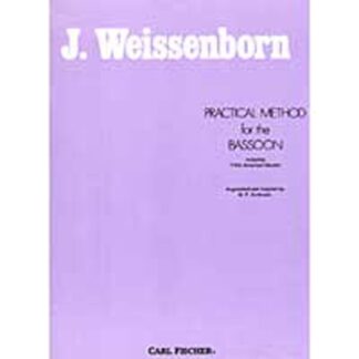 Weissenborn Practical Method for Bassoon