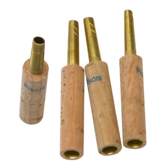 Pisoni Deluxe Brass Oboe Staples,  47mm