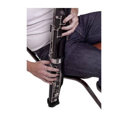 Leather Seat Strap with Cup for Bassoon by BG - Image 2