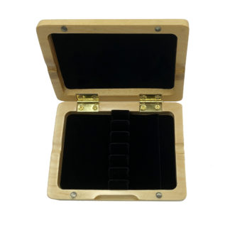 Natural Wood 6 Reed Case for Oboe