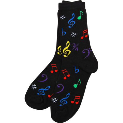 Colorful Fun Music Crew Socks