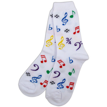 Colorful Fun Music Crew Socks - Image 2