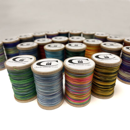 Vibrant Variegated Reed Tying Thread In Size "FF"