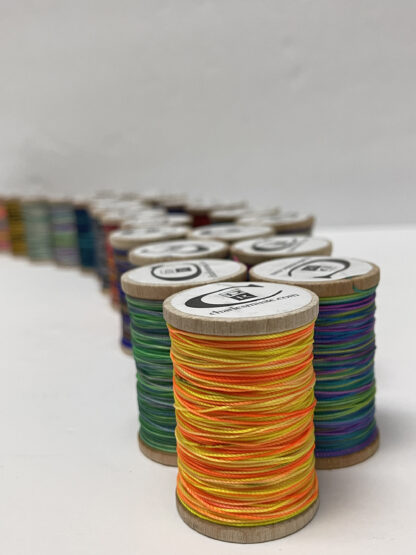 Vibrant Variegated Reed Tying Thread In Size "FF" - Image 2