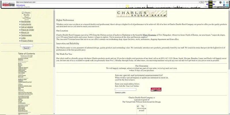 charles double reed